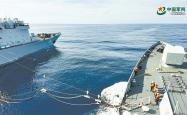 劈波斩浪补给忙——中国海军第48批护航编队海上补给见闻