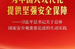 为中国式现代化提供坚强安全保障——习近平总书记关于总体国家安全观重要论述的生动实践