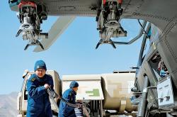 西藏军区某旅携手友邻单位提升战机一体化联合保障能力