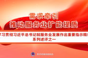 深入学习领会总书记对服务业发展的指引